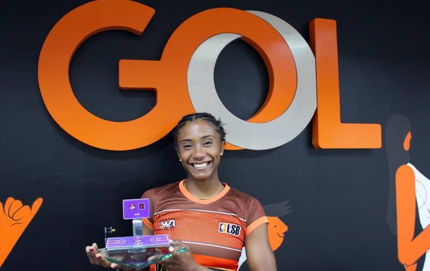 Thayná, da Sodiê Doces/Mesquita/LSB, é a MVP da LBF 2021