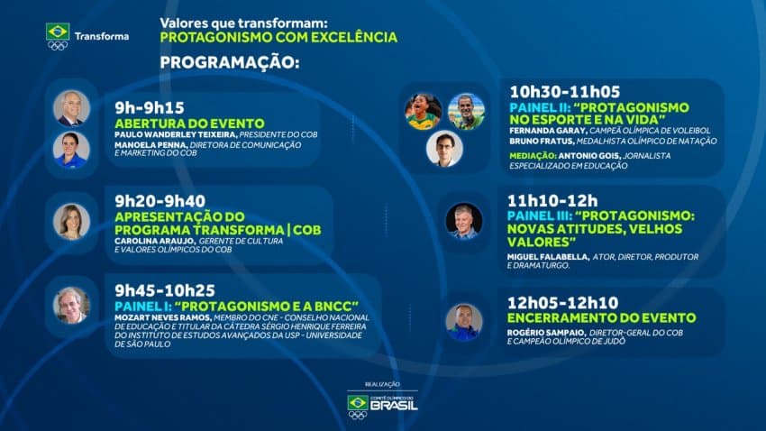 COB realiza 3ª edição do evento “Valores que transformam: Protagonismo com excelência”
