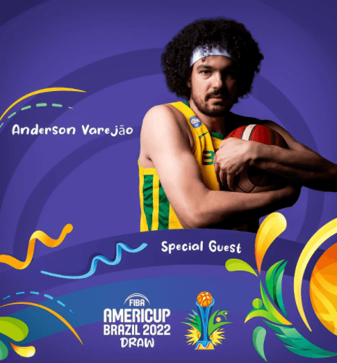 Sorteio dos grupos da AmeriCup nesta terça-feira, em Miami, terá Anderson Varejão