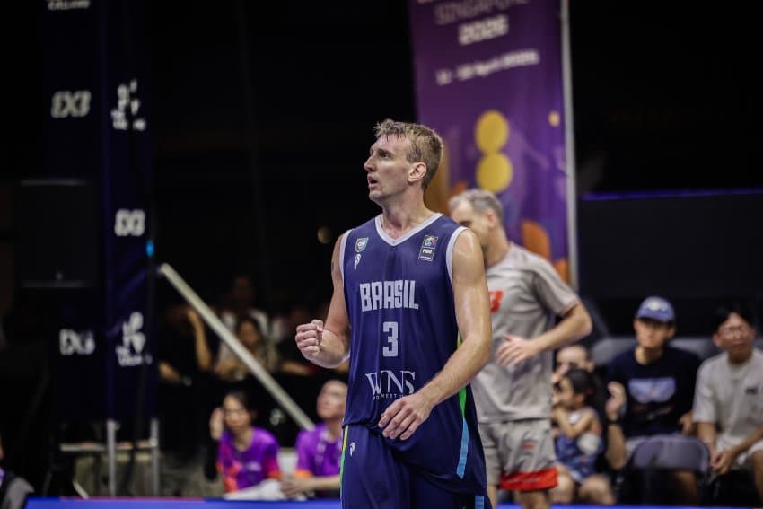Brasil avança de fase no Pré-Mundial de 3x3 em Singapura com o masculino