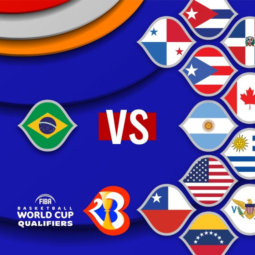 FIBA sorteia nesta terça os grupos das Eliminatórias da Copa do Mundo 2023
