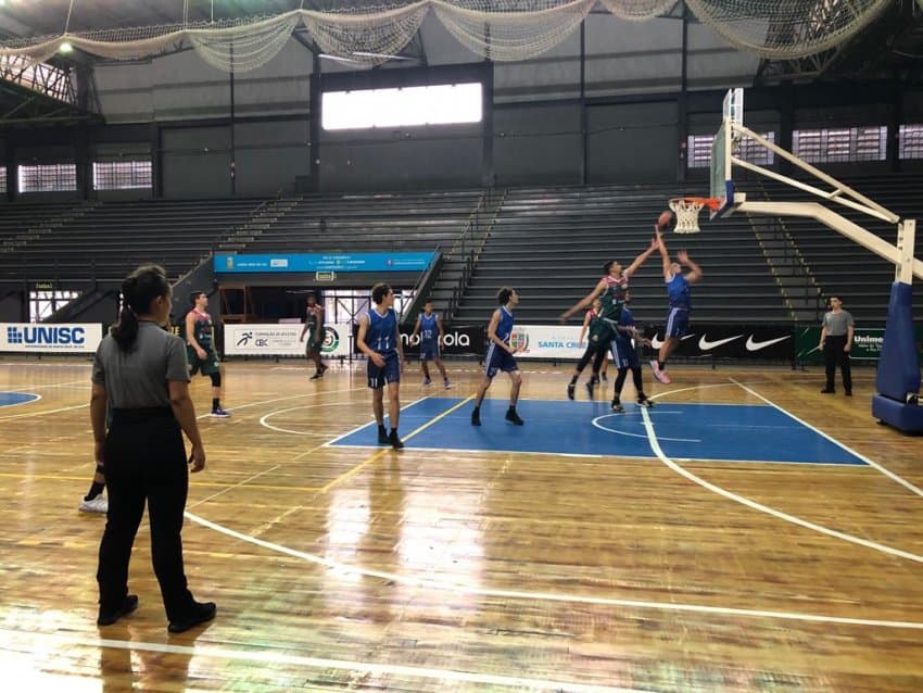 Paulistano e União Corinthians lideram na classificatória A do CBI sub-19 masculino em Santa Cruz do Sul