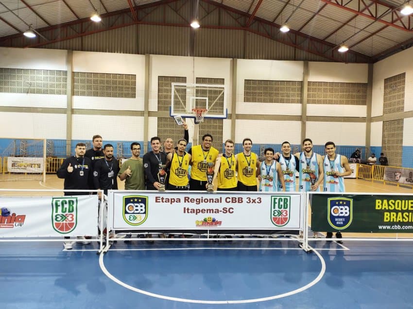 Brasileirão 3x3: Regional Sul conhece os campeões no sub-18, sub-23 e adulto