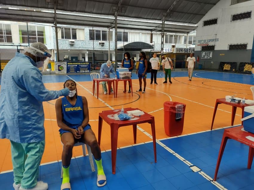 Seleções Brasileiras 3x3 se apresentam para os treinos visando a AmeriCup dos Estados Unidos