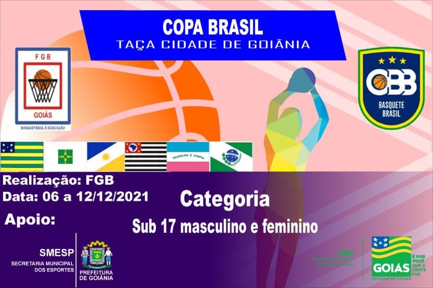 Copa Brasil sub-17, Taça Cidade de Goiânia, começa no dia 6 de dezembro
