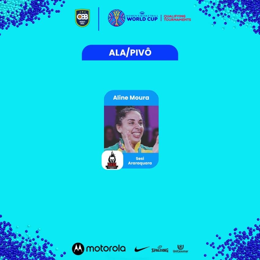 Damiris não se recupera de lesão e fica de fora do Pré-Mundial em Belgrado; Aline Moura é convocada