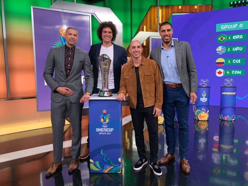 Brasil enfrenta Colômbia, Canadá e Uruguai na primeira fase da AmeriCup