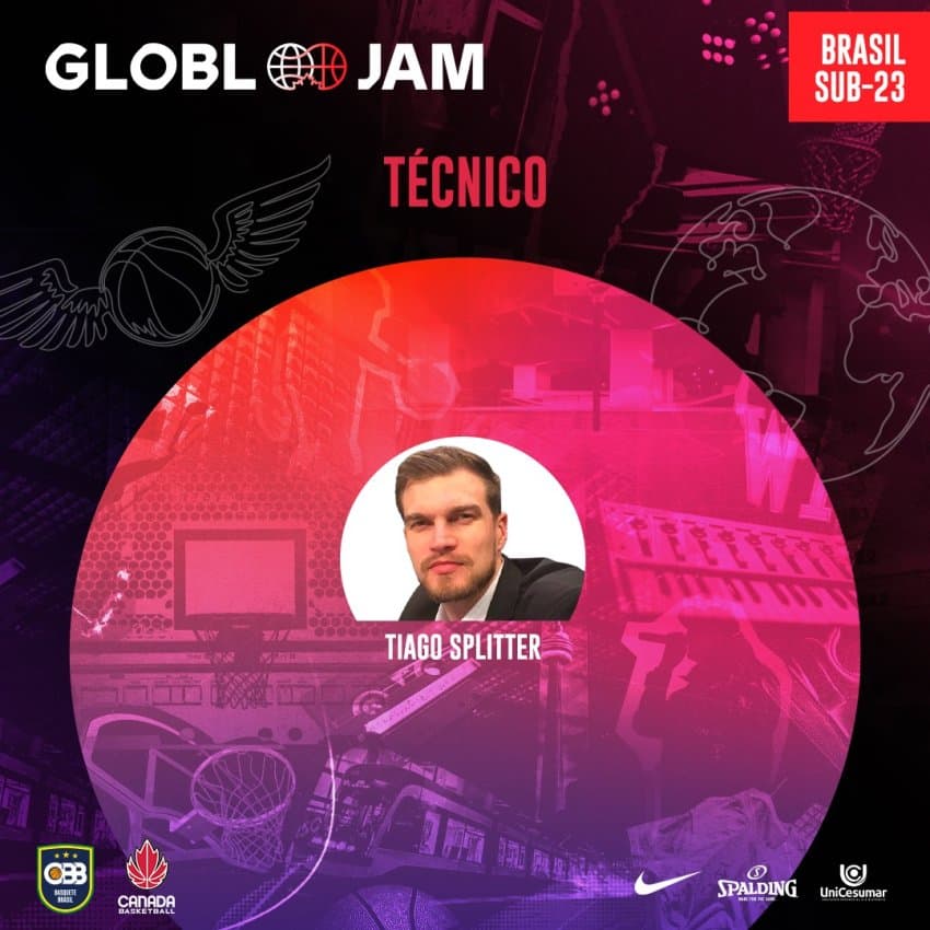 Globl Jam: Treinada por Tiago Splitter, Seleção Brasileira sub-23 se apresenta nesta segunda para treinos no Corinthians