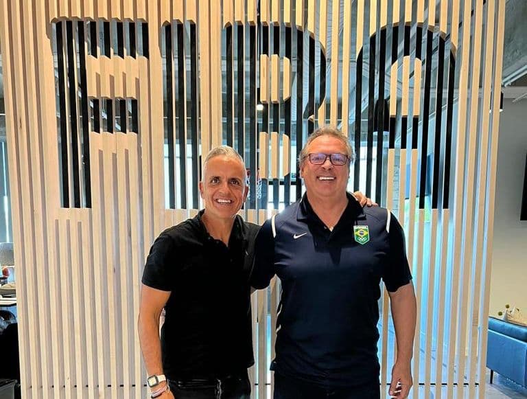 Presidente da CBB visita a FIBA Américas em Miami, nos Estados Unidos