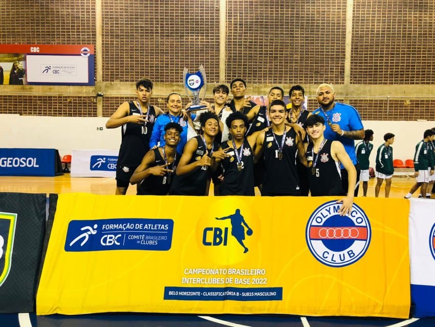 Corinthians conquista título da classificatória B do Brasileiro Interclubes sub-15 masculino