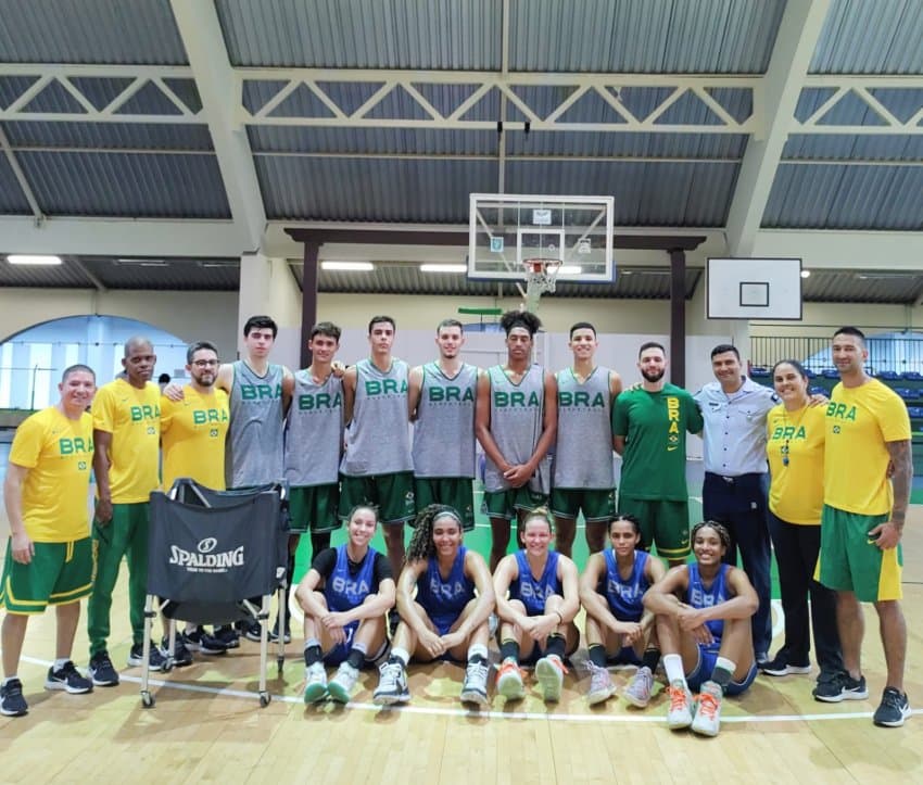 Seleções Brasileiras sub-18 de basquete 3x3 iniciam treinamento para o Mundial