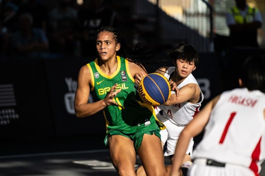 Brasil avança para as quartas de final do Mundial sub-18 3x3 no feminino