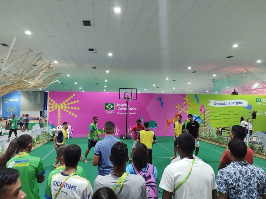CBB realiza clínica de 3x3 nos Jogos Escolares da Juventude em Sergipe