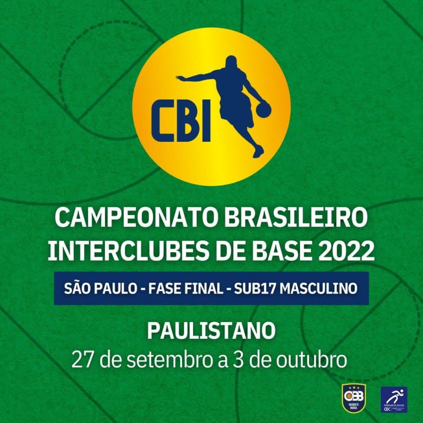 CBI: Etapa final do Brasileiro Interclubes sub-17 masculino começa nesta terça em são Paulo