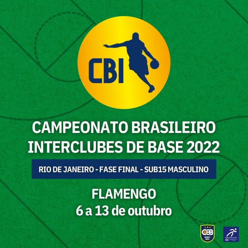 Fase Final do Brasileiro Intercubes sub-15 masculino começa nesta quinta no Flamengo
