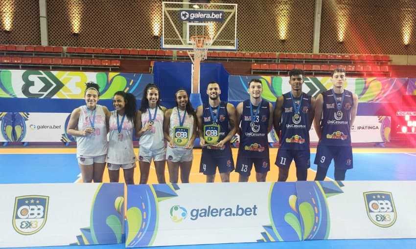 Definidos os campeões da Etapa Final do Circuito Brasileiro de Basquete 3x3 no sub-23