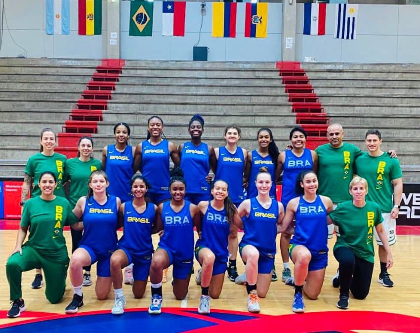 Brasil estreia no Sul-Americano sub-15 feminino contra o Equador