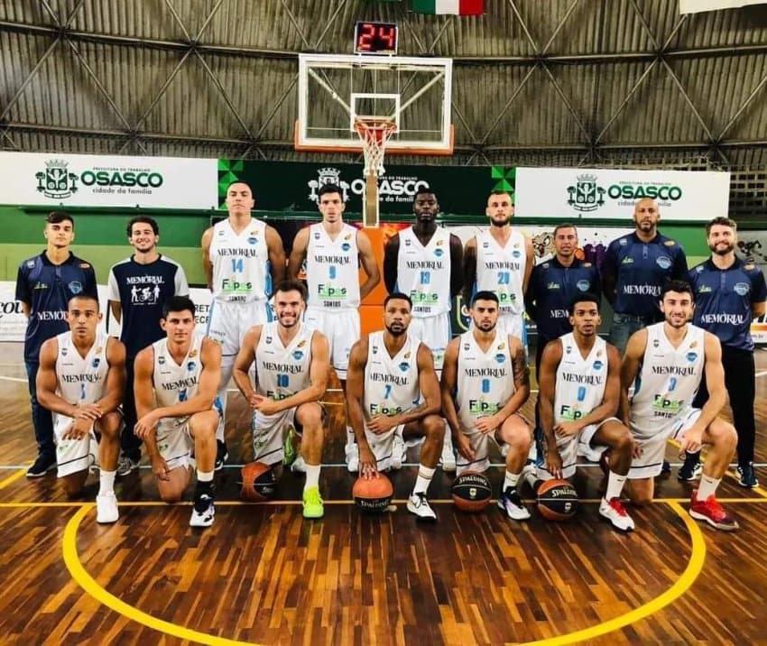 Com novidades na base, Basquete Santos se prepara para o Brasileirão