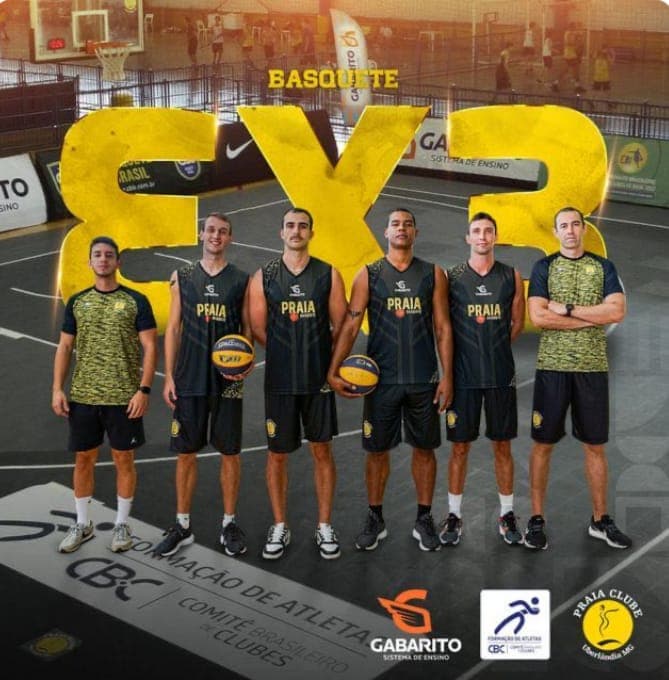 Praia Clube/Gabarito colhe frutos do investimento no 3x3 com base da Seleção Brasileira no Mundial