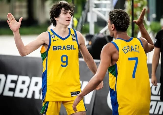 Seleção Brasileira encerra participação no Mundial 3x3 sub-18 em Debrecen