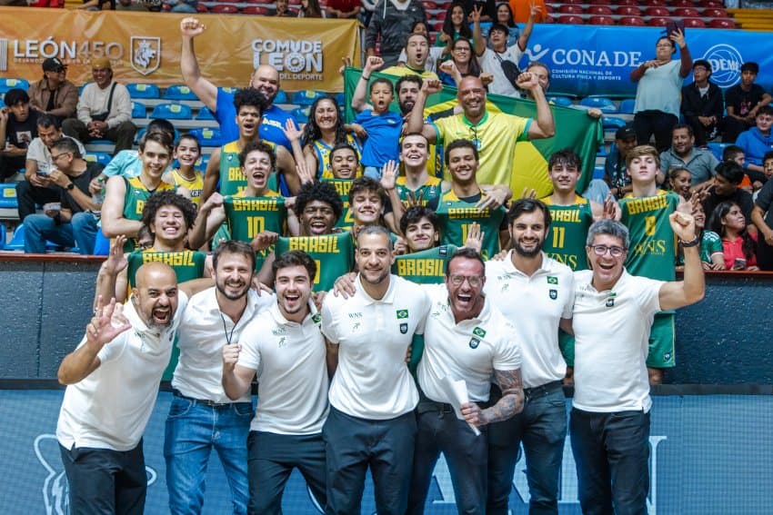 Brasil vence Porto Rico em virada incrível e fica com o bronze na Copa América Sub-18 masculina