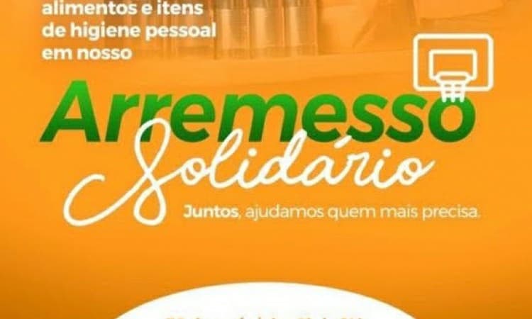 Arremesso Solidário arrecada 1,5 tonelada de alimentos em Rio Claro