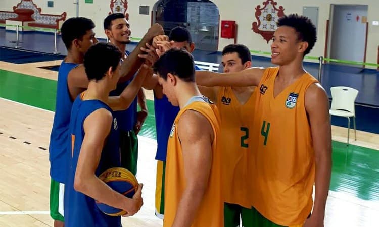 Seleção Sub-18 Masculina de 3x3 fecha mais uma etapa preparatória aos Jogos Olímpicos da Juventude