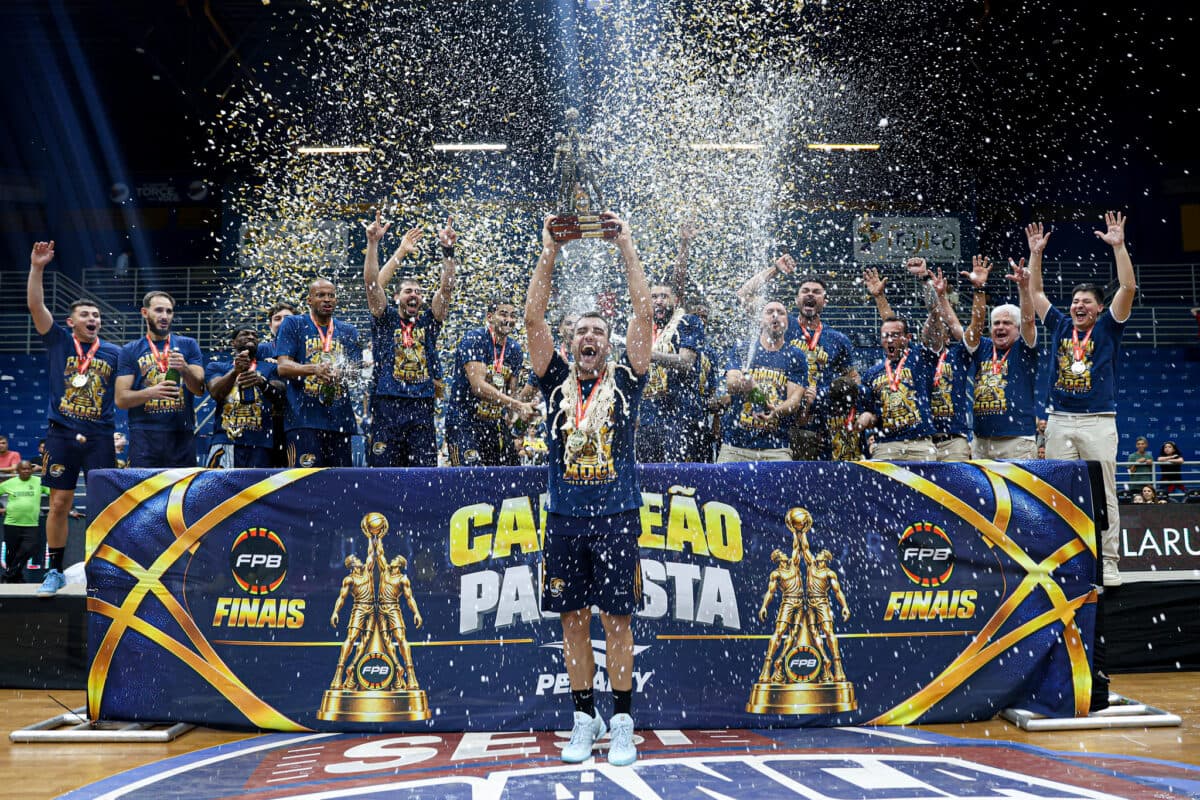 Mogi derruba o SESI Franca no jogo 4 e conquista o Campeonato Paulista após dez anos