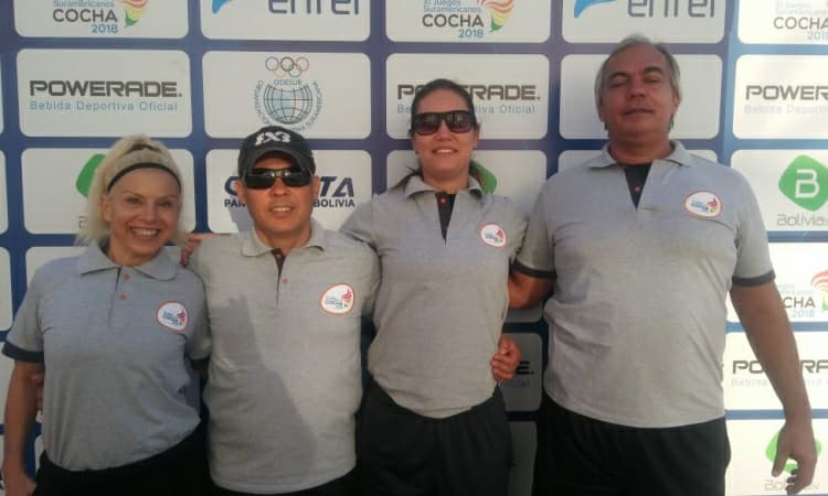 Arbitragem totalmente brasileira nos Jogos Sul Americanos-Cochabamba 2018