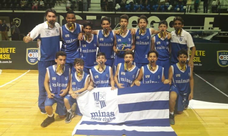 Minas Tênis é o campeão da Copa Brasil de Clubes Sub-13 Masculina 