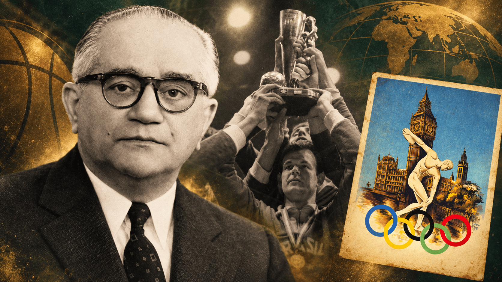 Você sabia que um brasileiro já foi presidente da FIBA? Conheça a história de Antônio dos Reis Carneiro