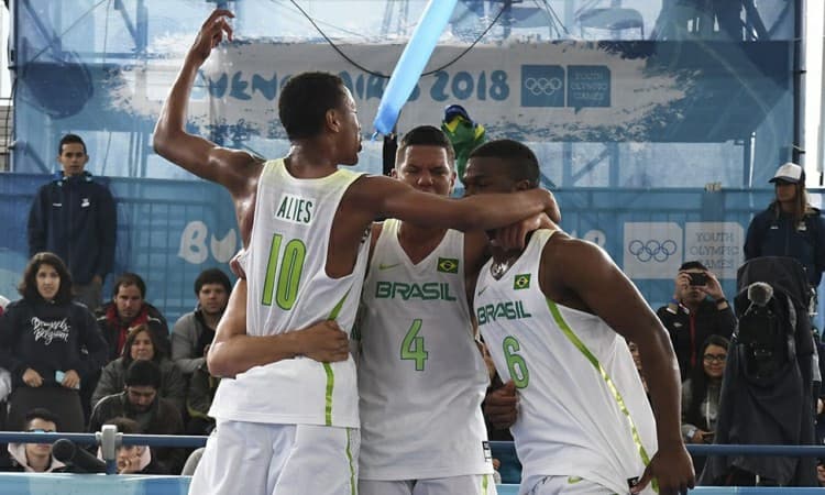 Brasil enfrenta a Bélgica nas quartas dos Jogos Olímpicos da Juventude