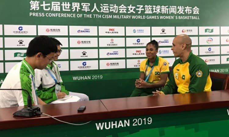 Seleção Militar feminina vence o Canadá e está na final dos Jogos Mundiais Militares