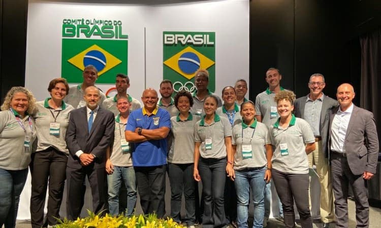 Basquete 3x3 forma turma de alto rendimento em curso do Instituto Olímpico do Brasil