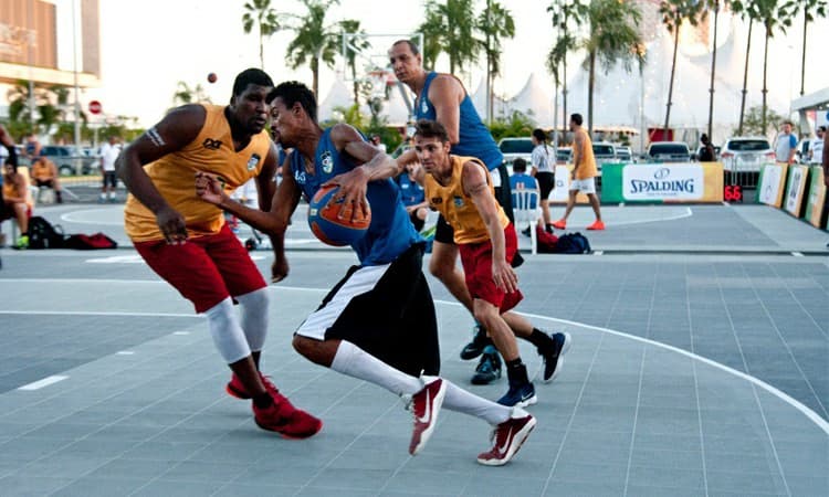 Finais do Circuito Nacional Pro de Basquete 3x3 acontecem neste domingo no Via Parque 