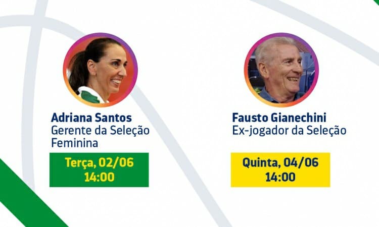 CBB Live: semana será de papo com Adriana Santos e Fausto Gianechini