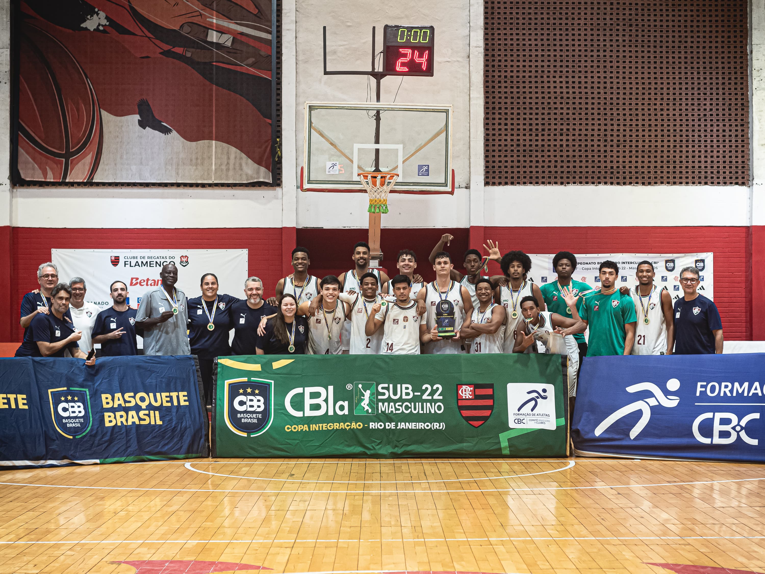  Fluminense e Campo Mourão conquistam títulos das primeiras etapas da Supercopa do Brasil Sub-22