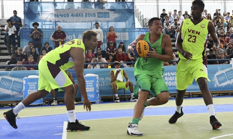 Brasil vence a Venezuela e é superado pela Ucrânia na primeira rodada dos Jogos Olímpicos da Juventude