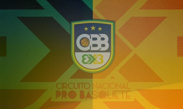 Aberta a pré-inscrição de equipes para a 1ª Etapa do Circuito Nacional Pro de Basquete 3x3