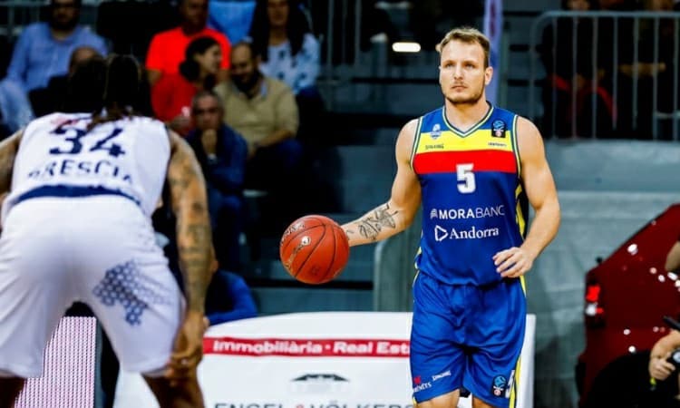 Morabanc Andorra, de Rafa Luz, derrota o Brescia pela segunda rodada da EuroCup