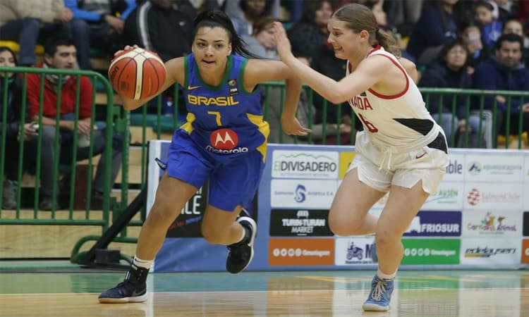 Brasil é superado pelo Canadá e enfrenta o Equador na rodada final da 1ª fase da Copa América Sub-16 Feminina