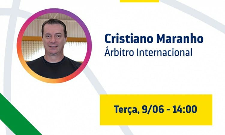 CBB Live conversa com Cristiano Maranho, árbitro internacional