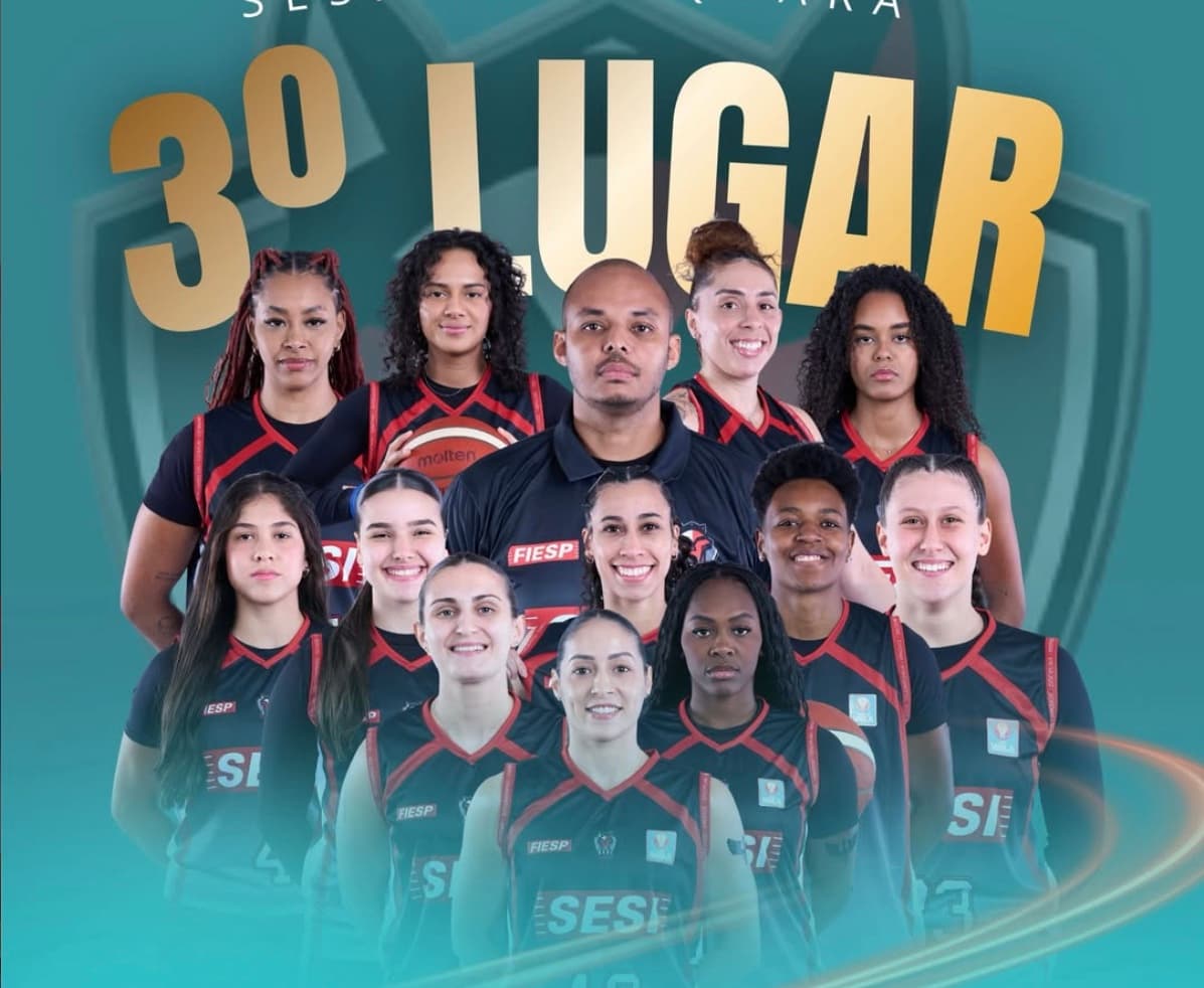 SESI Araraquara é bronze na WBLA, em Santiago, no Chile