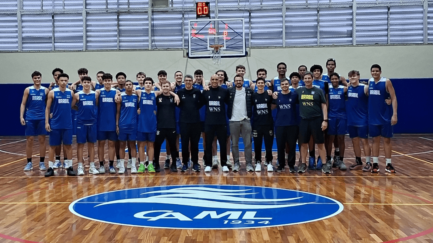 CBB encerra quarta etapa de Camp Sub-15 com jovens prospectos do basquete masculino