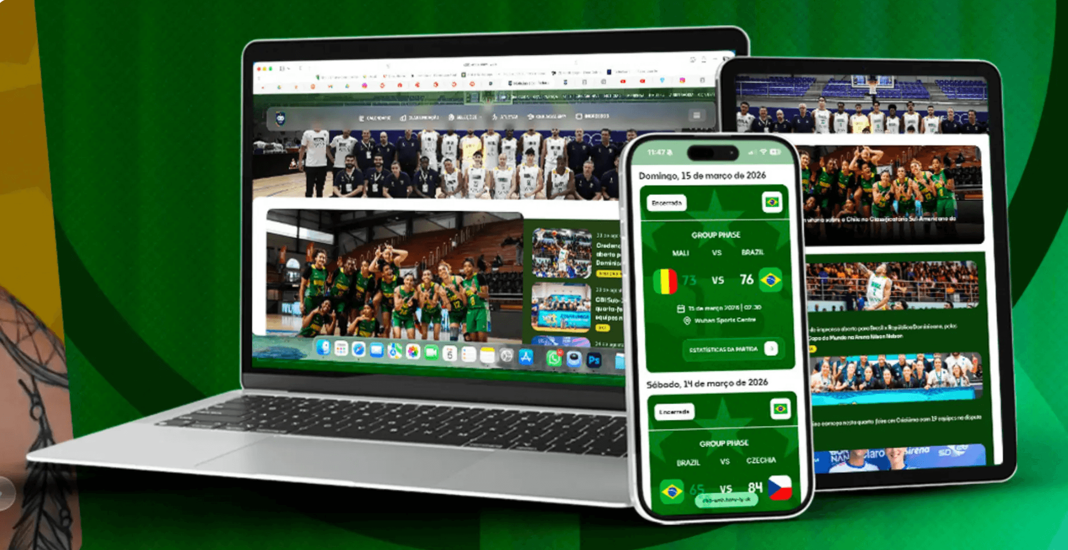 Basquete brasileiro ganha HUB online com tecnologia e versões APP, Mobile e para PC