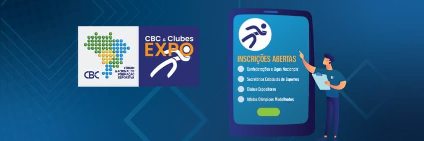 Inscrições Abertas para Confederações e Ligas Nacionais, Secretários Estaduais de Esportes, Clubes Expositores e Atletas Olímpicos Medalhados!