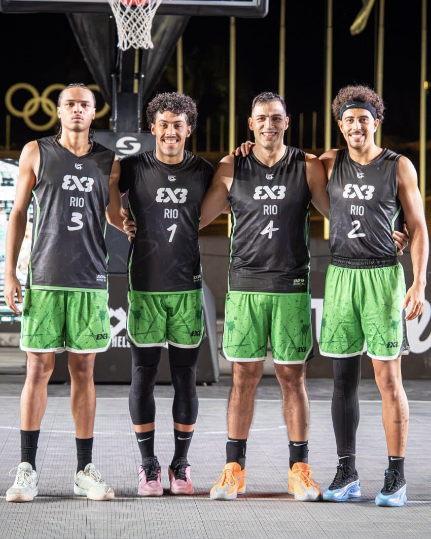 Time Rio alcança Top 8 no Challenger de Atenas e segue evolução no circuito mundial de basquete 3x3