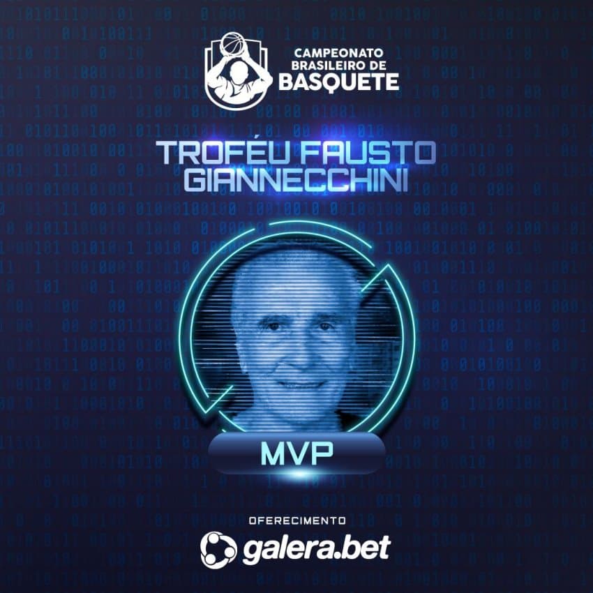 Um dos maiores da história, Fausto Giannecchini dá nome ao troféu de MVP do Brasileirão 2023, um oferecimento galera.bet