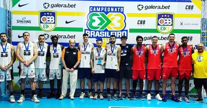 AEEA Ladies Basquete, no feminino e De Rosis / Fupes, no masculino, são os campeões da categoria adulta do CBB 3x3 Etapa Extra São Paulo