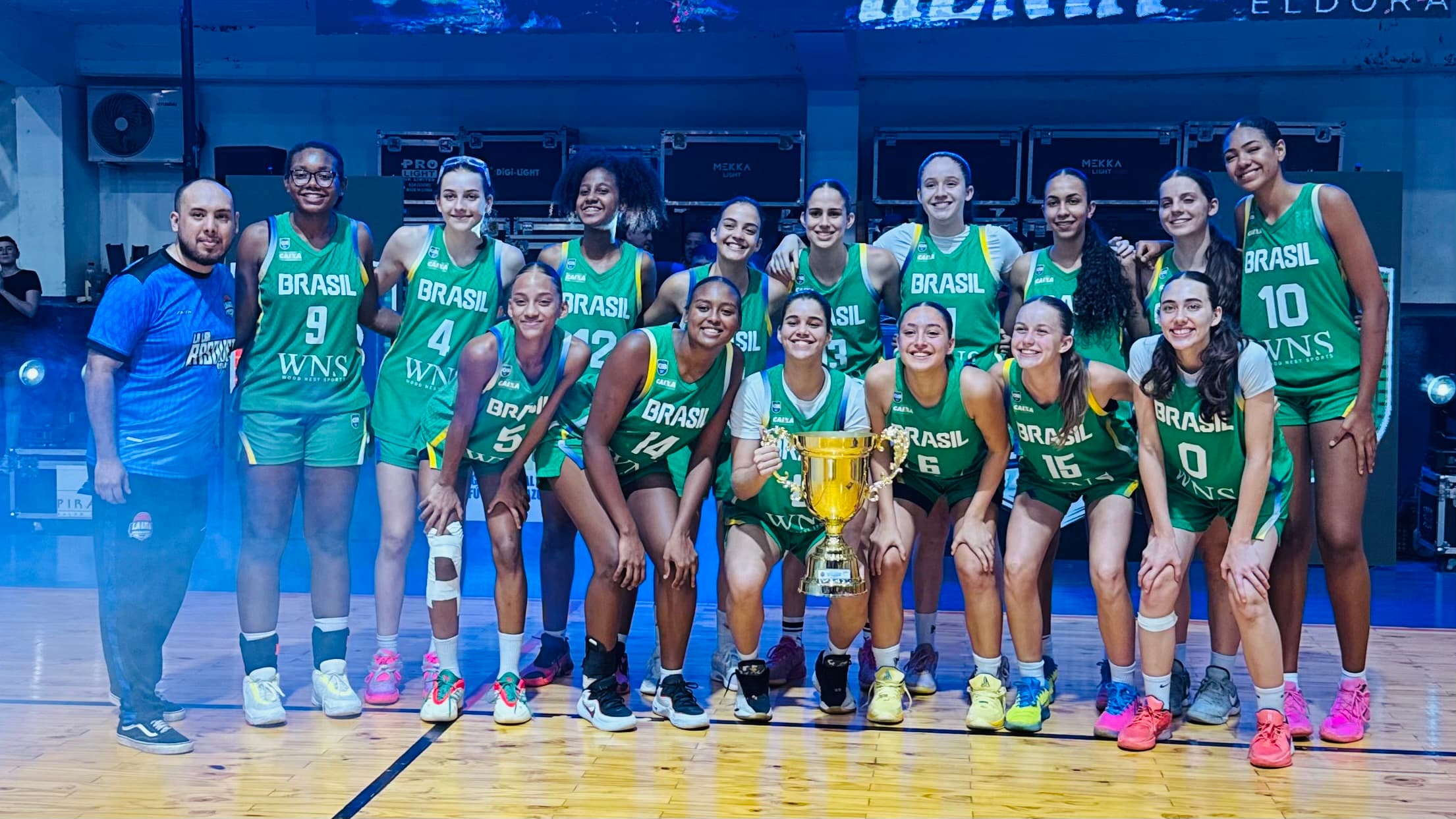 Brasil conquista o bronze na Copa Kenia Sub-17 e amplia experiência internacional da geração Sub-15
